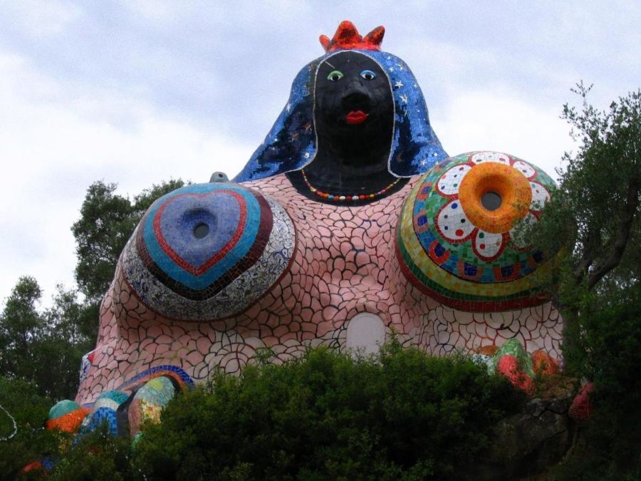 Sculpture in the Tarot Garden