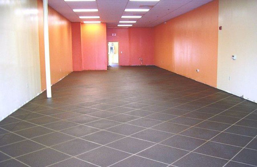 Showroom Overspray — Easley, SC — Landmark Concrete Designs Inc.