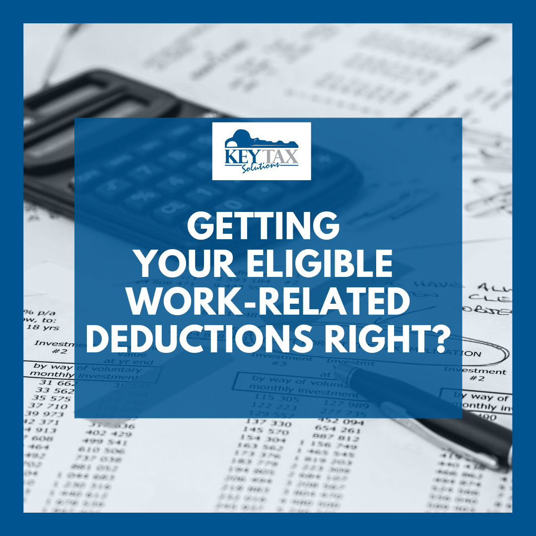 Getting Your Eligible WorkRelated Deductions Right?