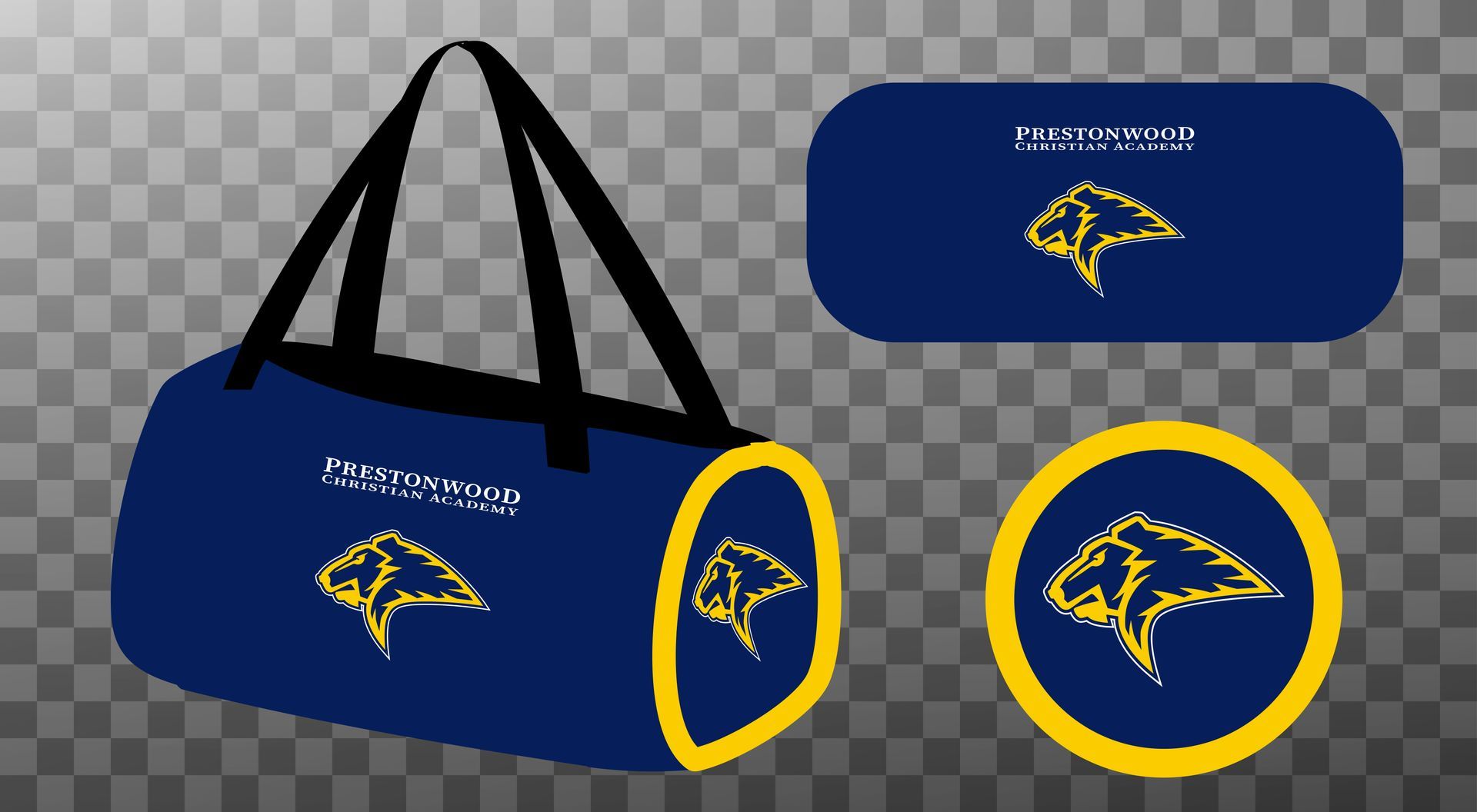 Custom sublimated apparel on premium polyester fabric like t-shirts, uniforms, polos, hoodies, bags, backpacks and blankets for school fundraisers, and school stores.