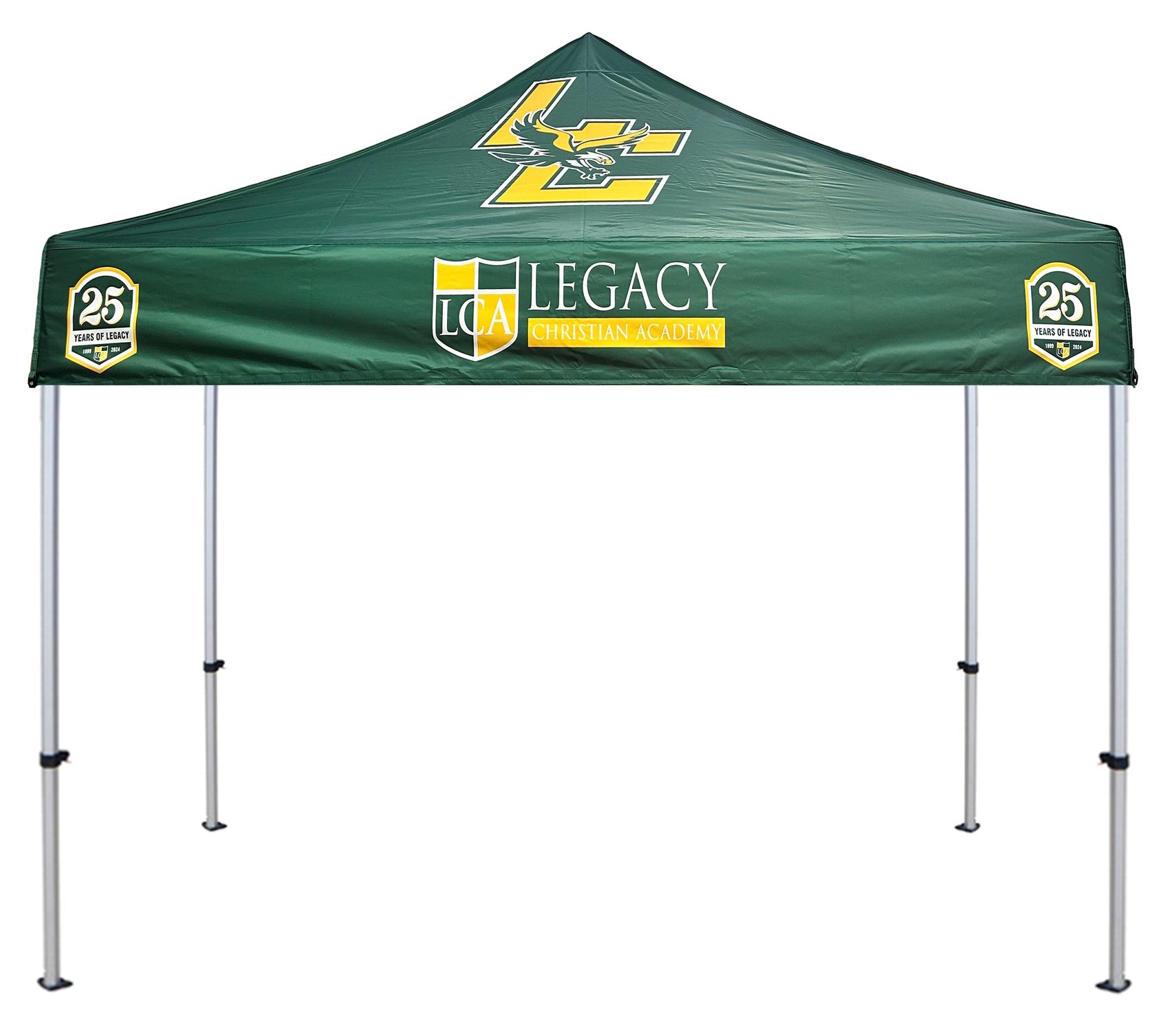 Impact Advertising the best quality and best priced custom tents, flags, umbrellas, table covers and trade show displays.