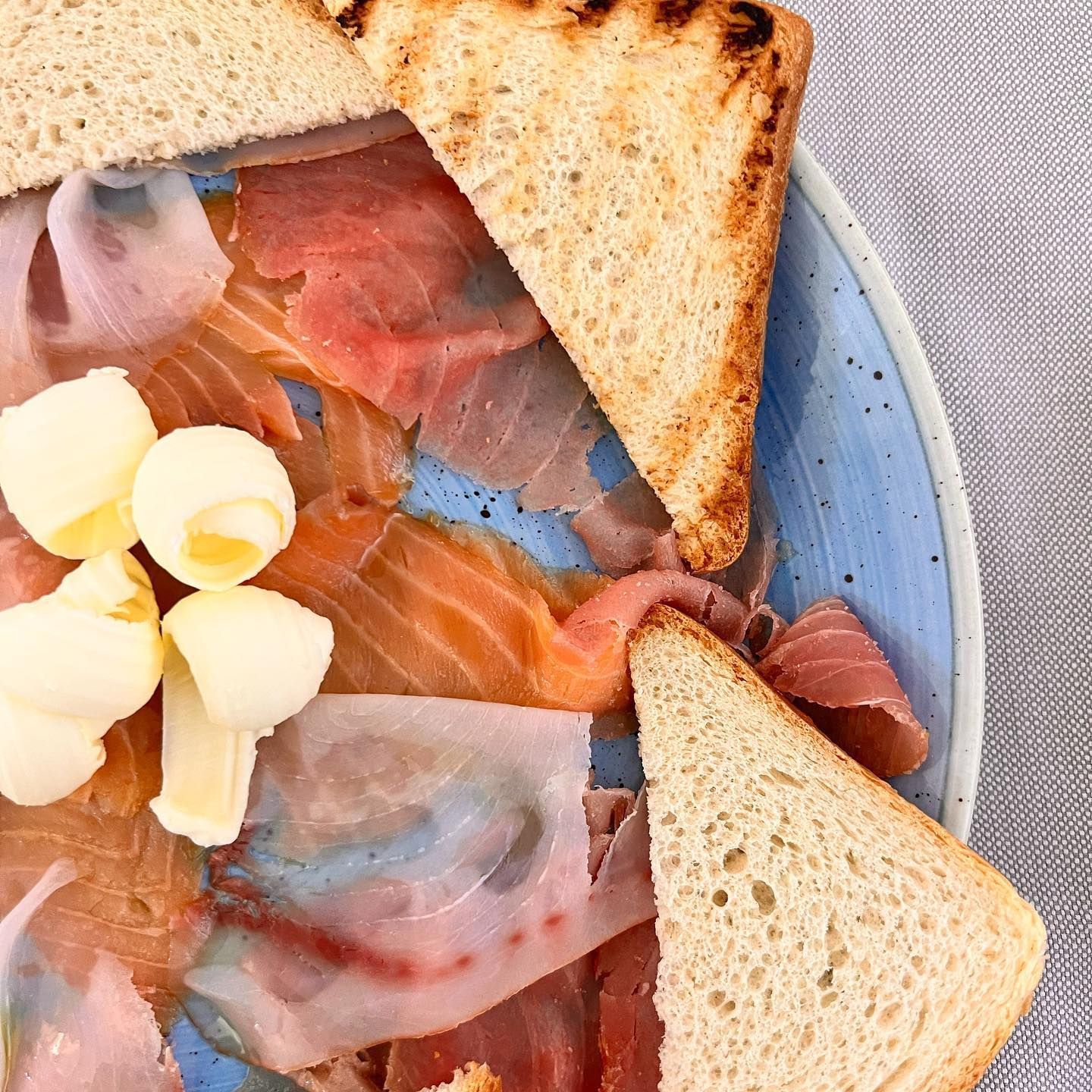 tris salmone, tonno e spada