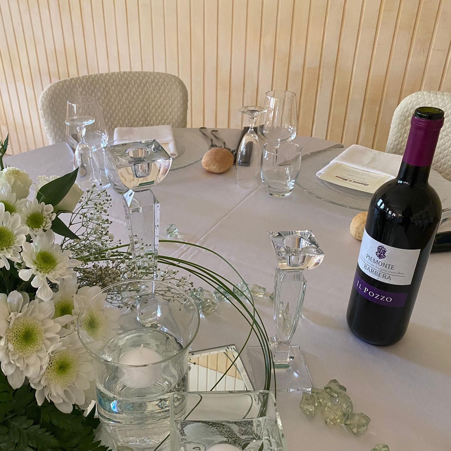 tavolo per matrimonio