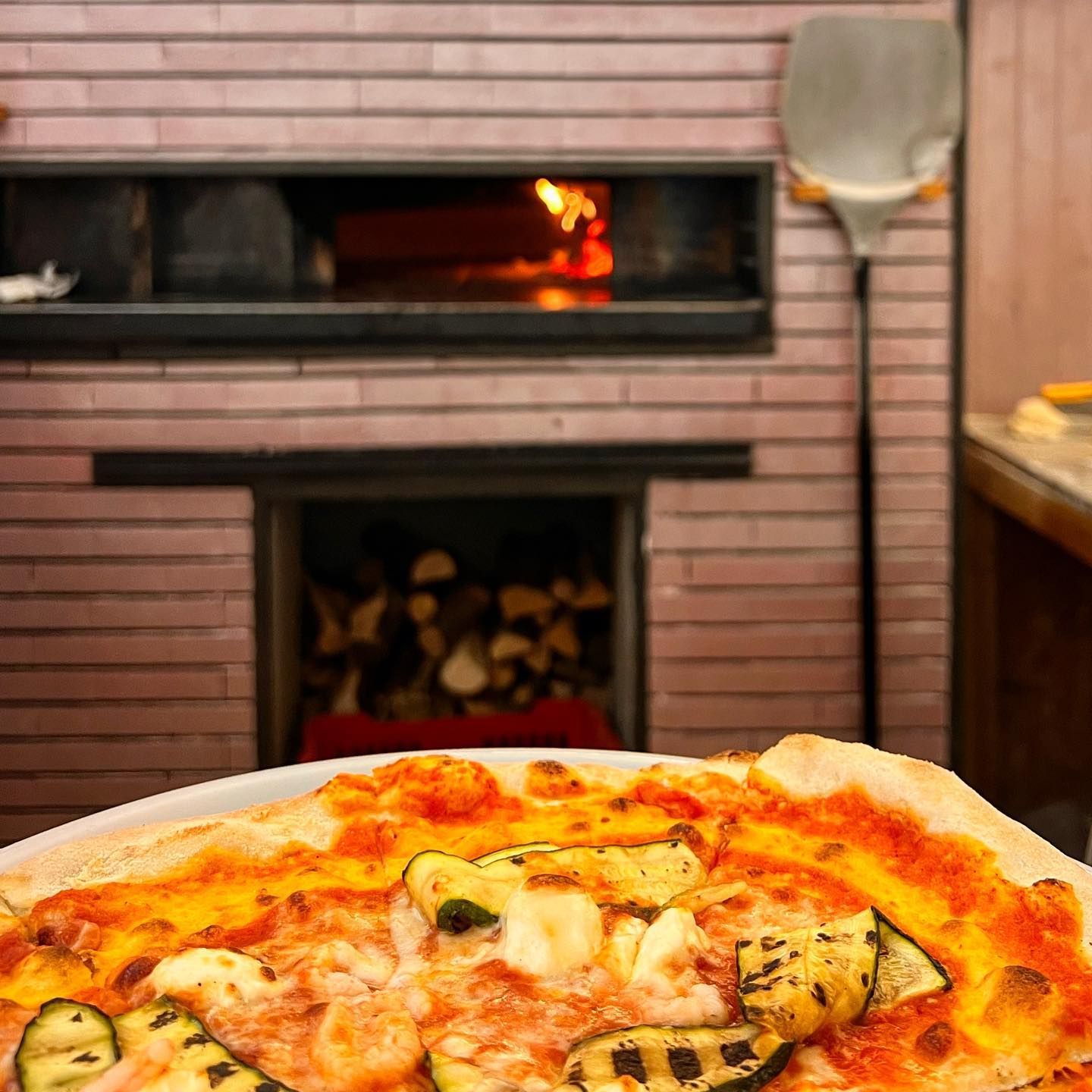 pizza e forno a legna