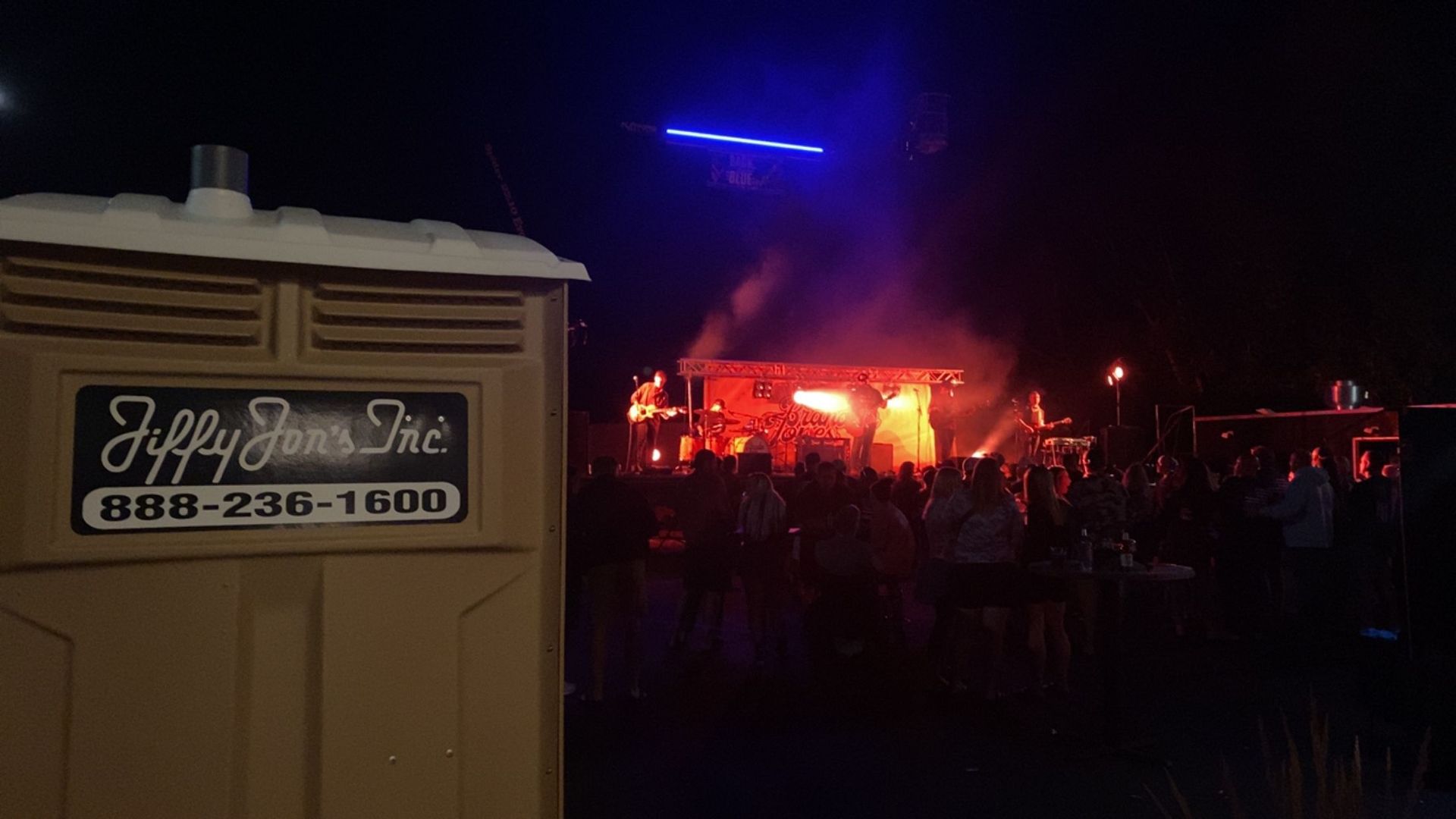 Portable Restroom at an Event