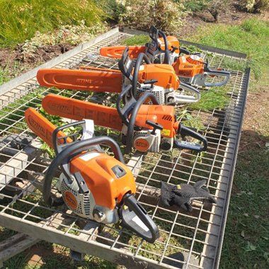 Chainsaw — Gardening Services in Sunshine Coast, QLD