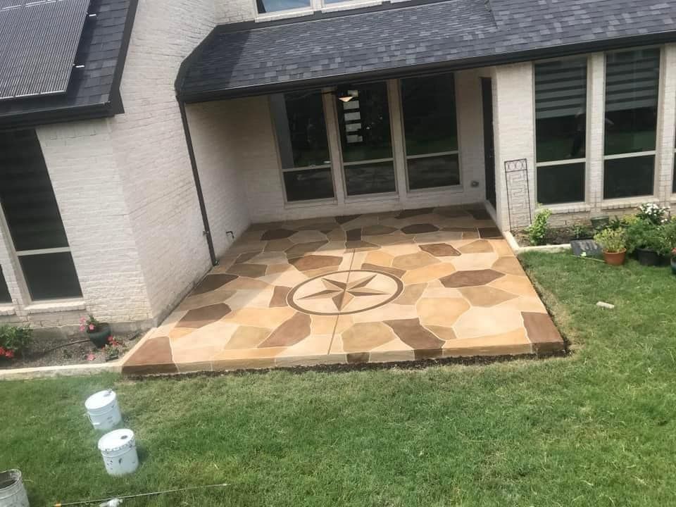 Stamp Patio