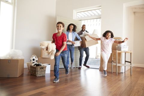 Family Moving into New Home — Naples, FL — Cunningham Insurance Agency