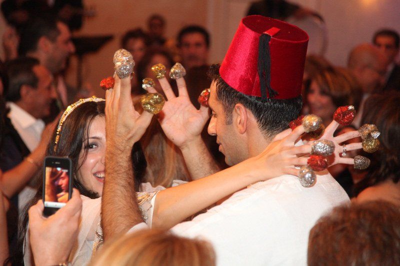 Jewish wedding celebration henna party