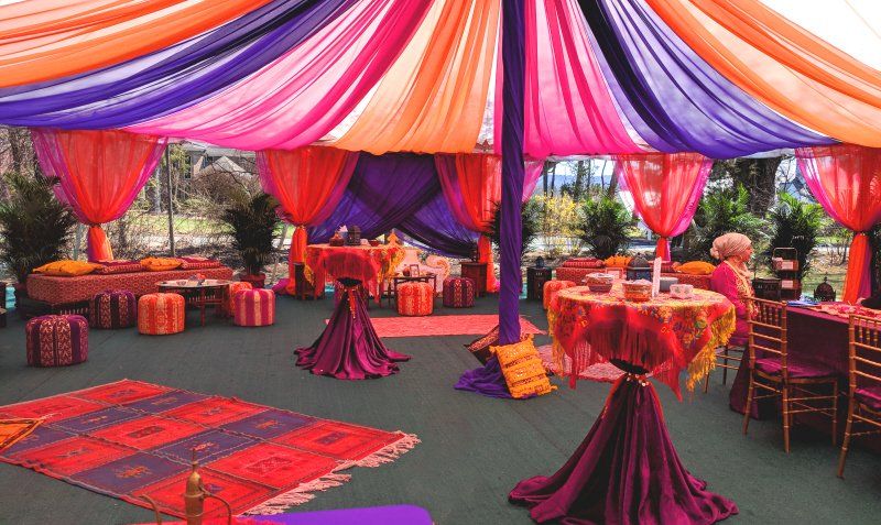 Arabian Nights  & Moroccan Tent and decor