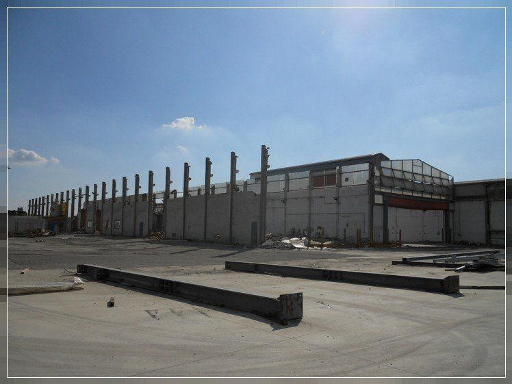 construction of an industrial site