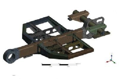 3D model of a customised structure