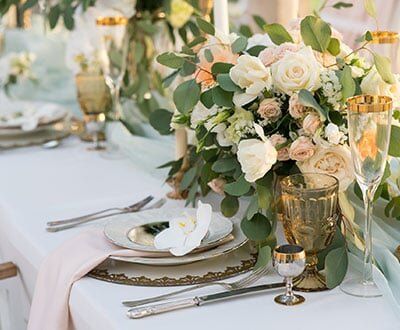 Table With Flowers - Special Occasions in Baltimore, MD