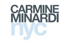 Carmine minardi nyc logo on a white background