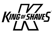 A black and white logo for king of shaves