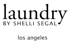 The logo for laundry by shelli segal in los angeles