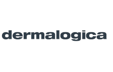 The logo for dermalogica is on a white background.