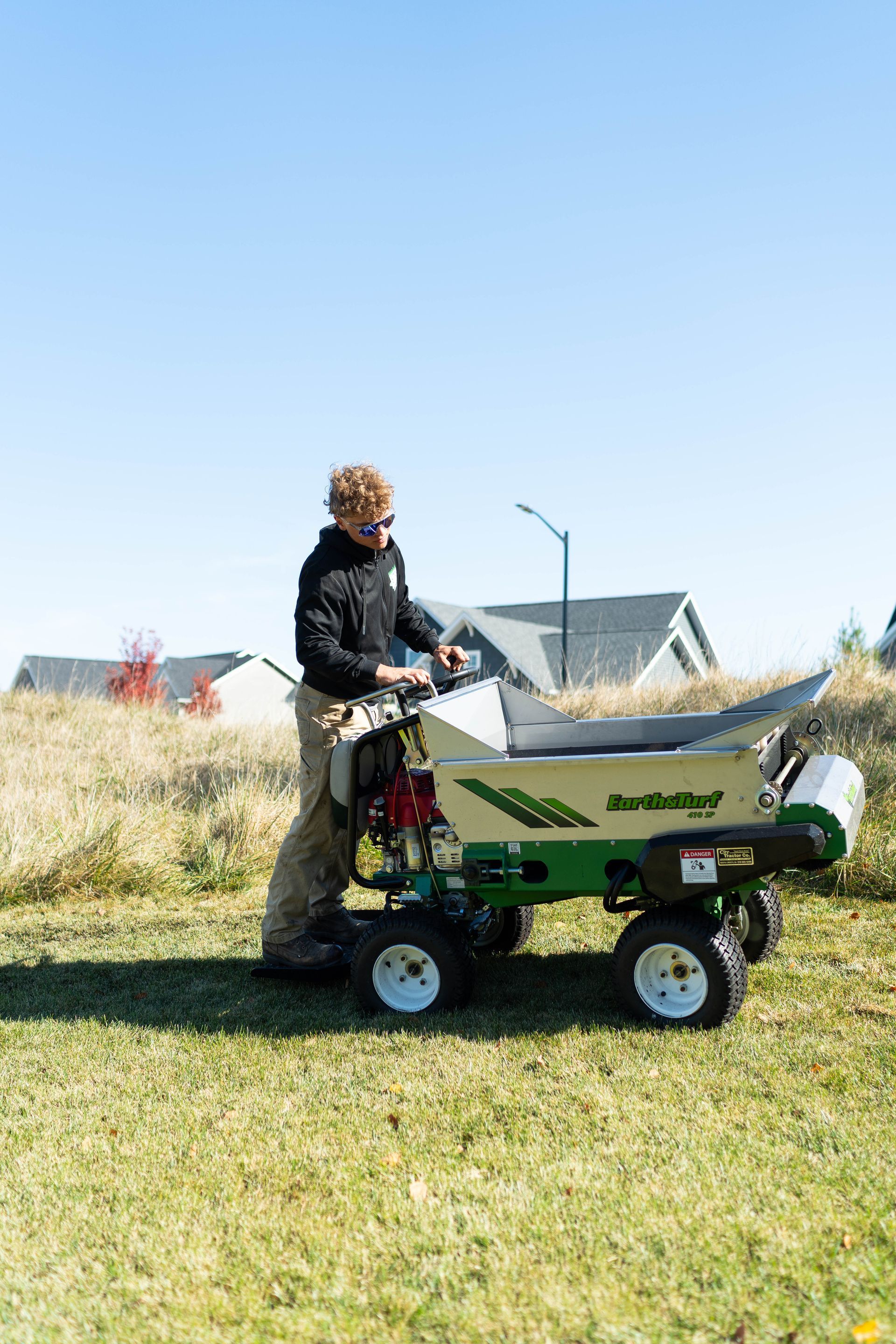 Fertilizing the Grass