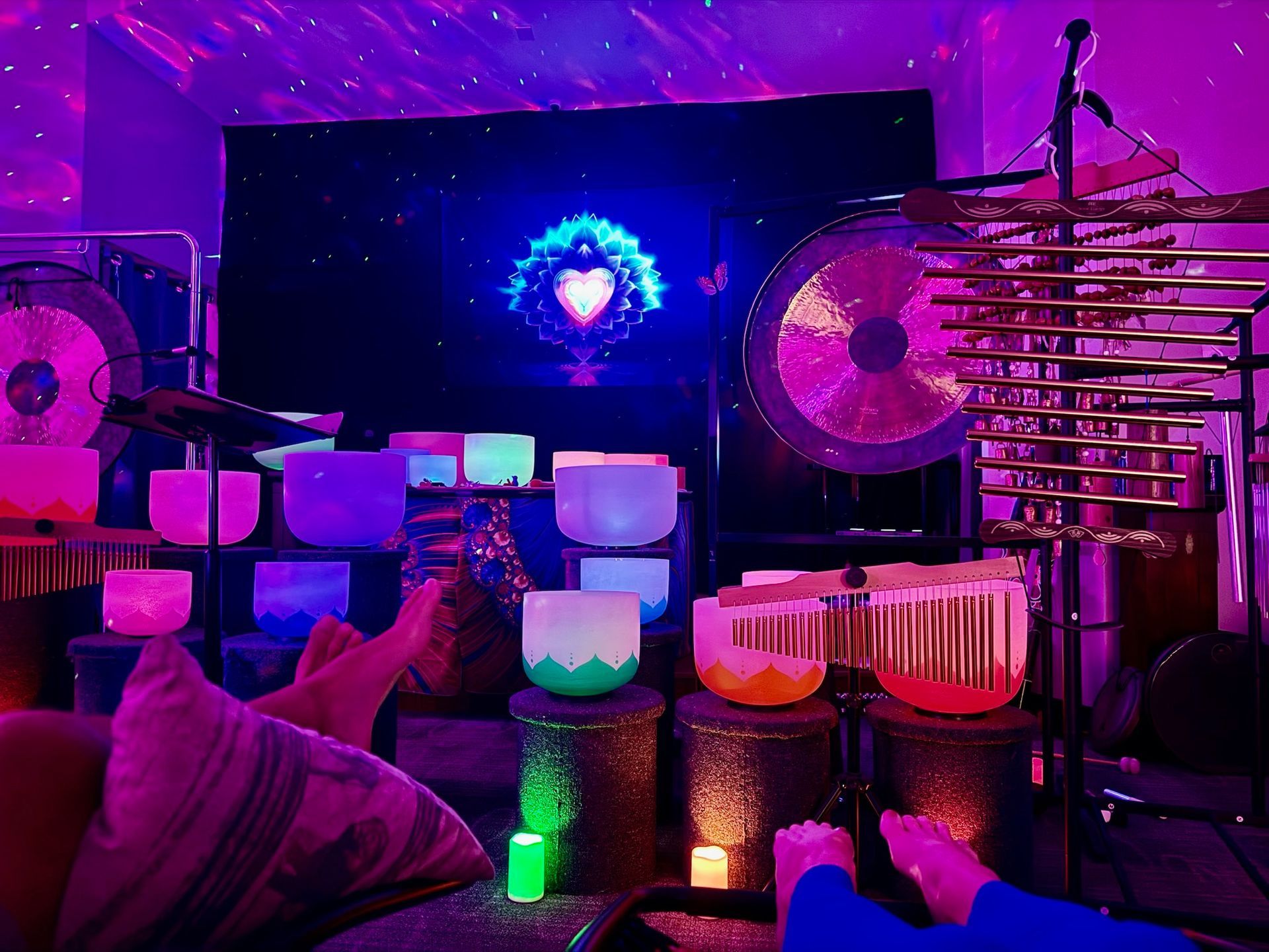 Sound Bowl healing experience
