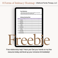Intimacy Heatmap assessment offered as a freebie to new clients