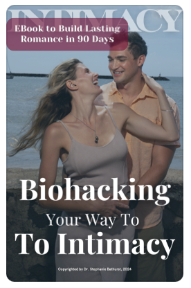 A book titled biohacking your way to intimacy