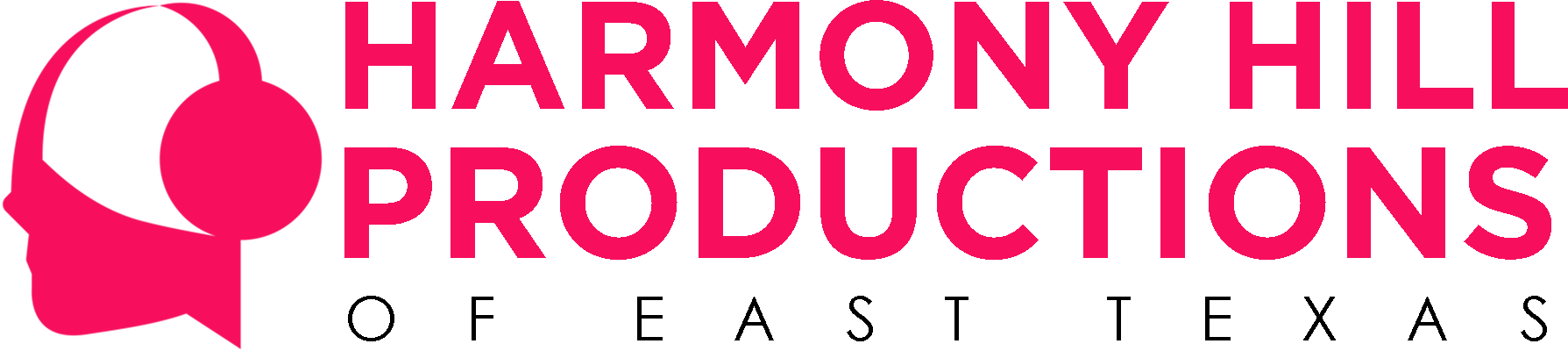 Harmony Hill ‏‏‎‏‏‎Productions of East Texas logo
