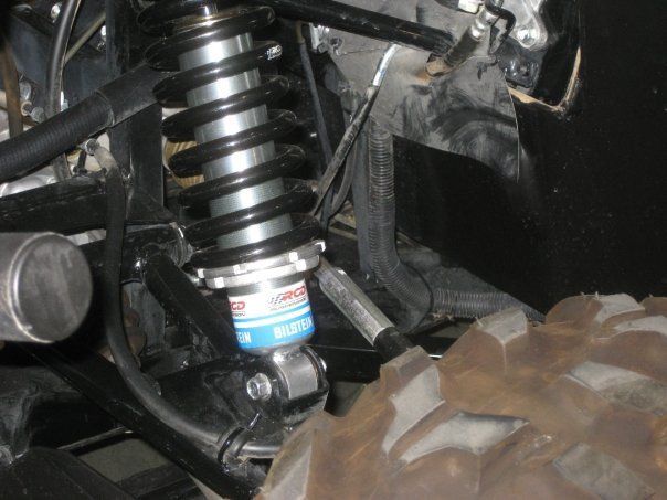 A Close Up of a Shock Absorber on a Vehicle — Chris Bale Automotive in Toronto, NSW