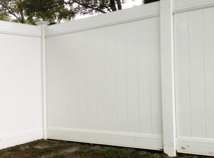 Redwood City Fence Company Vinyl Fencing