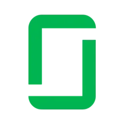 Een rode bloem met vijf bloemblaadjes op een witte achtergrond