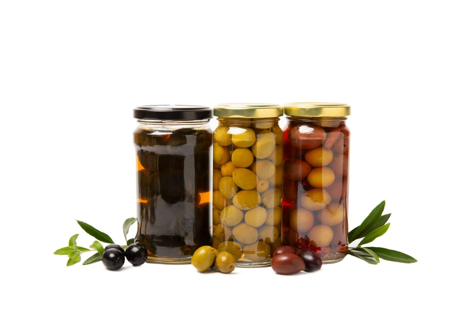 Aceitunas, encurtidos y aceites