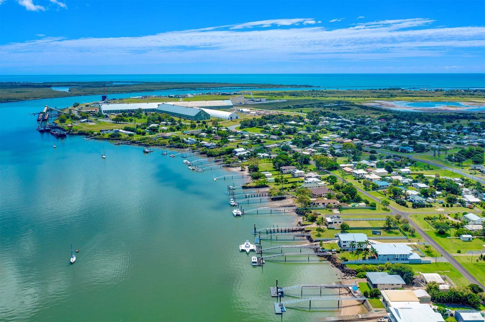 Burnett Heads Aerial View