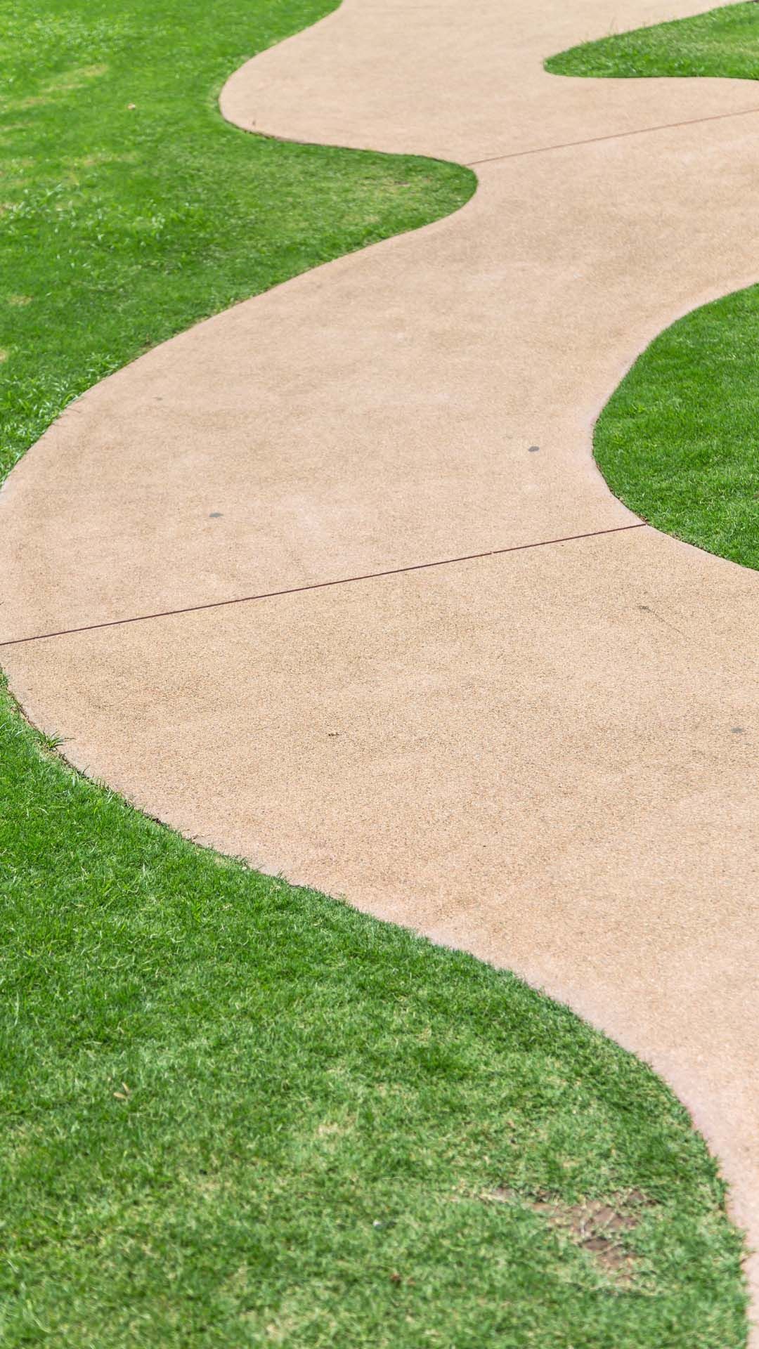 Coloured Concrete Paths Bundaberg QLD