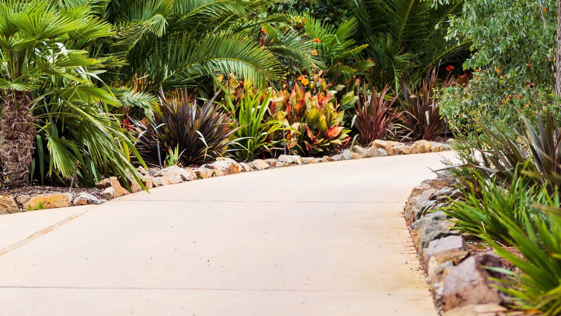 Coloured Concrete Paths In Bundaberg QLD