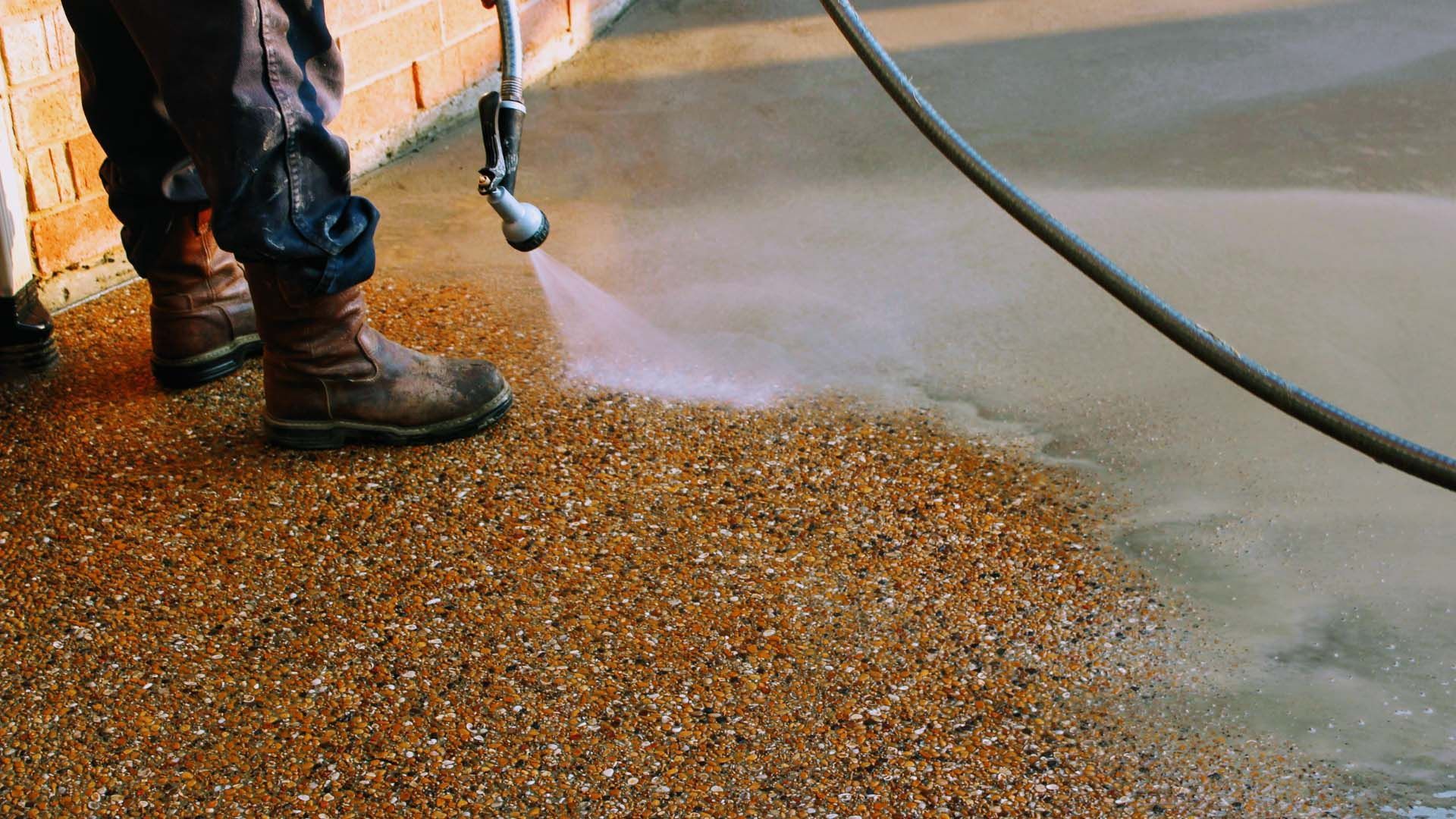 Exposed Aggregate Concrete Patios In Bundaberg QLD