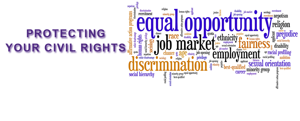 word cloud focused on equal opportunity