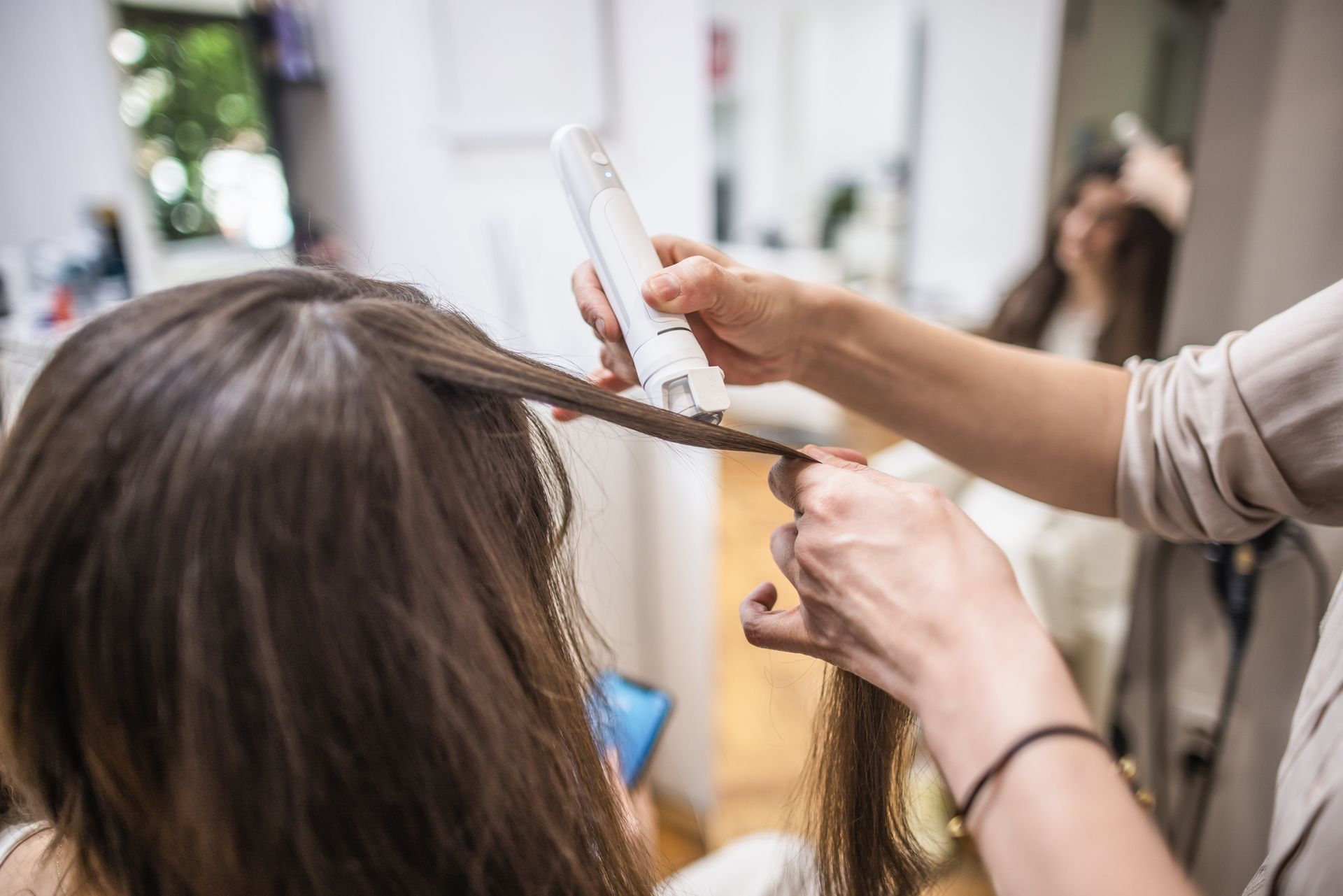 analisi del capello con microcamera