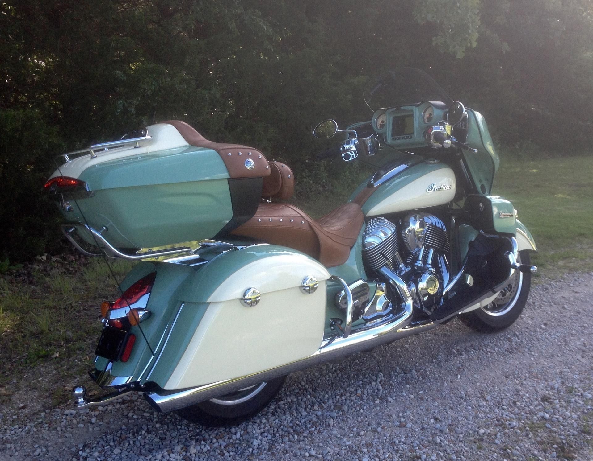 HitchDoc tow bar installed on classic ride