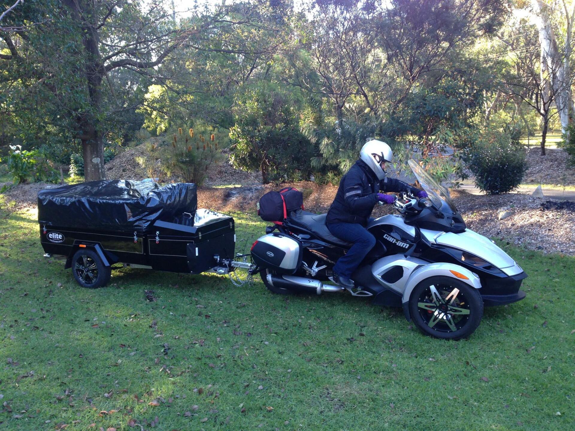 Elite Camper Trailer in action