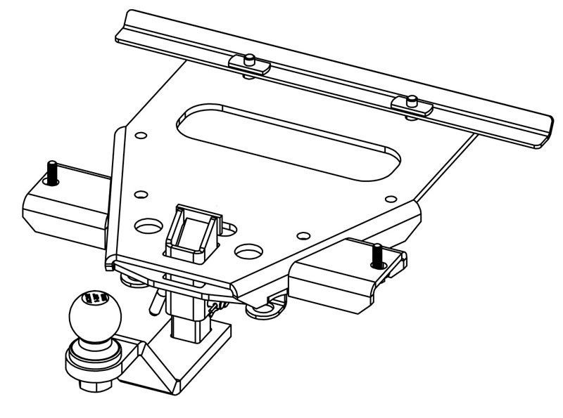 US Hitch Tri-Glide-Hitch 2011 to 2019