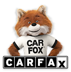 Car Fox mascot wearing a 
