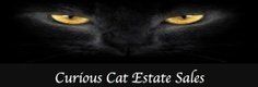 Curious Cat Estate Sales Logo