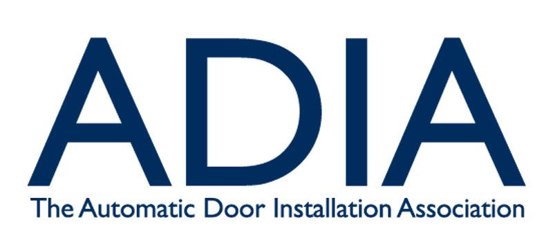 The logo for the automatic door installation association