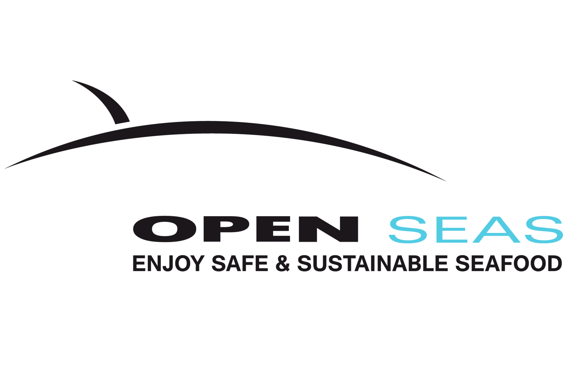 The logo for open seas enjoy safe and sustainable seafood