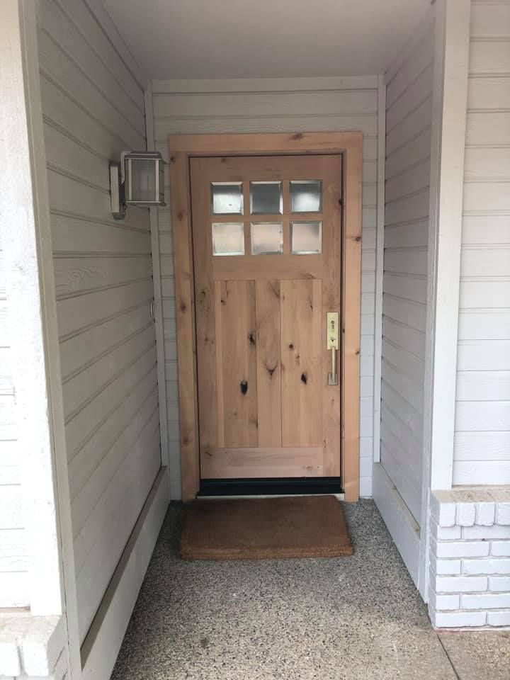 door installation