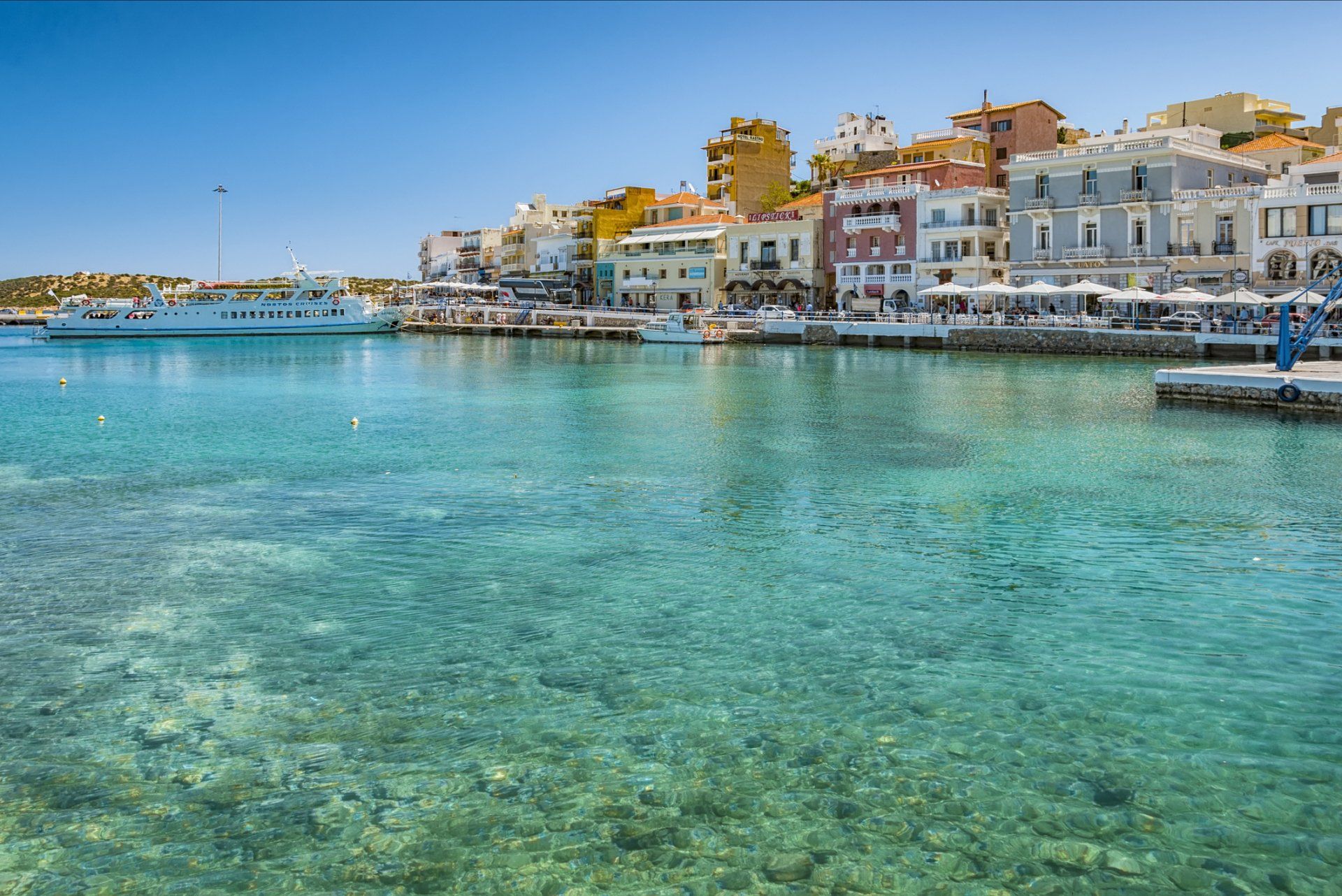 Agios Nikolaos in Crete, Greece