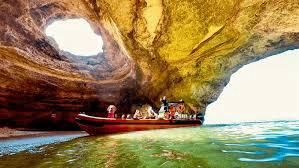 Bengagil Cave, Algarve, Portugal