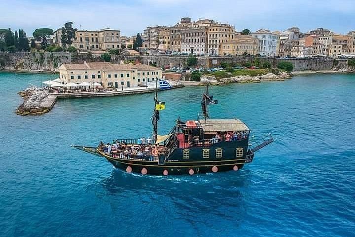 Corfu Town By Boat