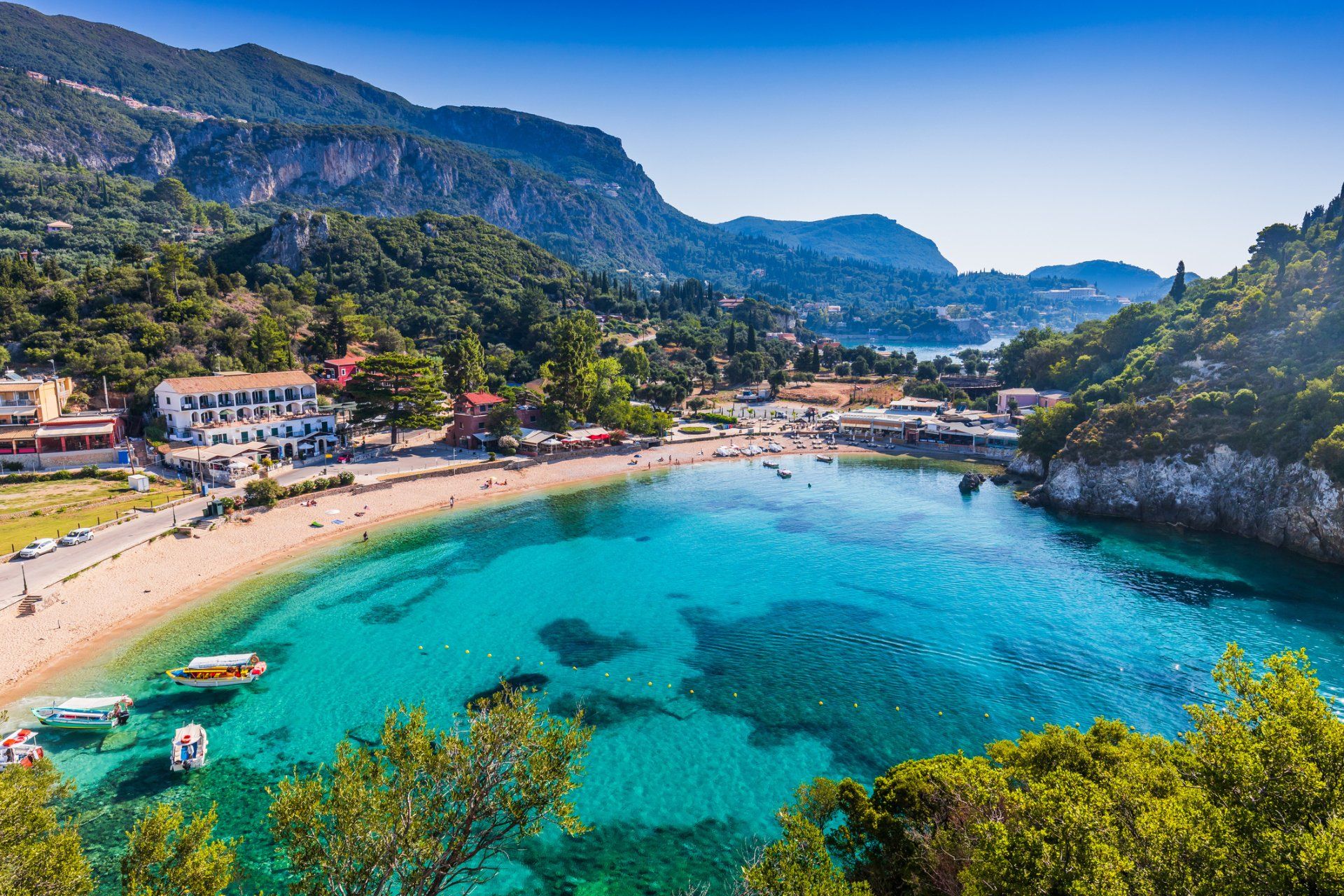 Paleokastritsa emerald waters