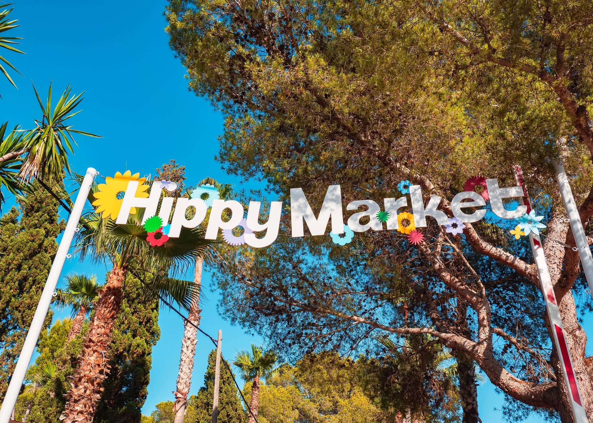 Entrance to Hippy Market, Ibiza