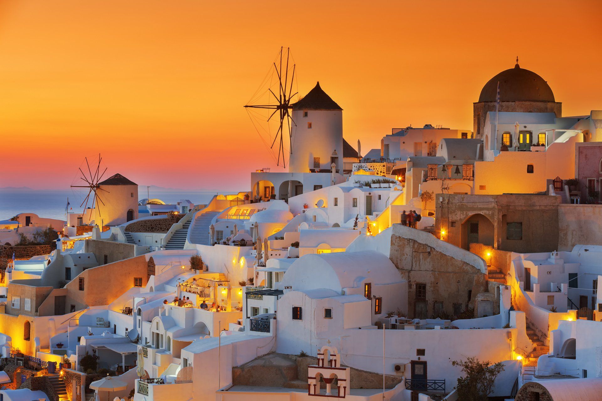 Santorini Sunset, Santorini, Greece